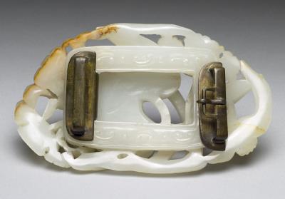 图片[3]-Jade belt buckle with “wild goose” motif, Yuan dynasty, 1271-1368 C.E.-China Archive